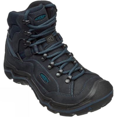 Botas Keen Galleo Mid WP Mujer - Gris Oscuro / Azules - Chile ACH468957